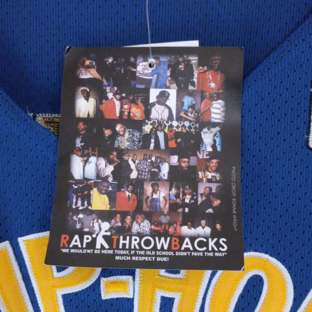 Rap Throwbacks Vol.1 Hip Hop '88 Womens 80's Style Jersey- MC Lyte. - Picture 8 of 8